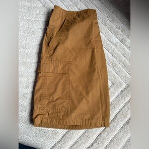 Stanley Casual Cargo Pocket Shorts  in Warm Caramel